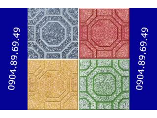 Gạch terrazzo 400x400 vỉa hè